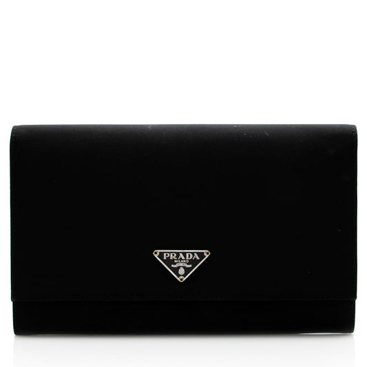 Prada Tessuto Continental Wallet (SHF-18197)