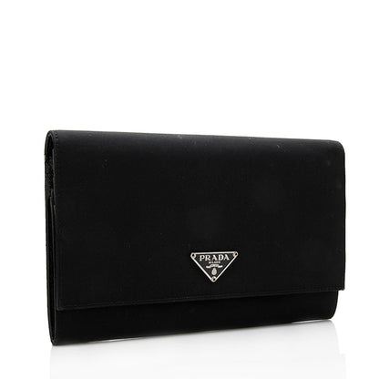 Prada Tessuto Continental Wallet (SHF-18197)