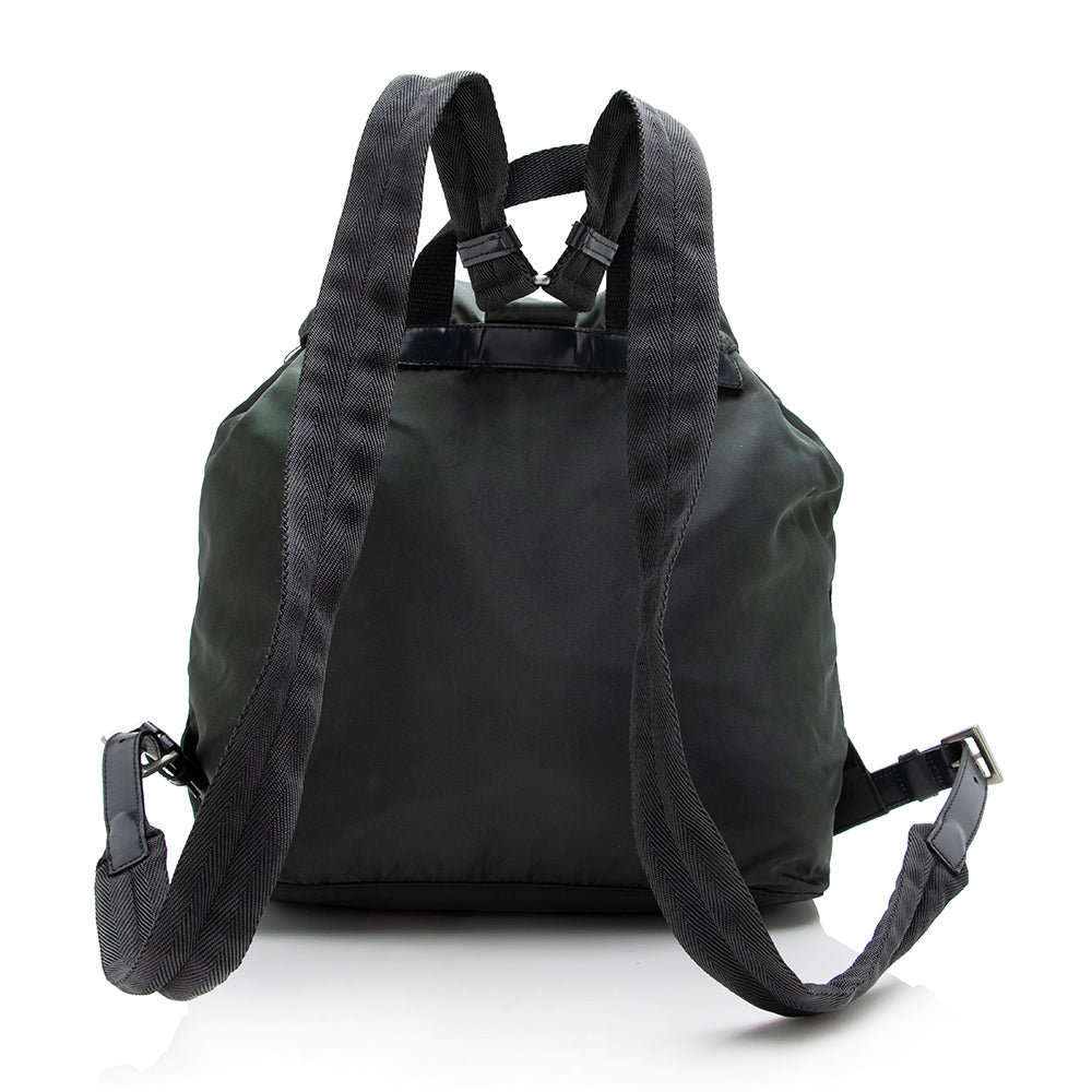 Prada Tessuto Double Pocket Medium Backpack (SHF-17194)