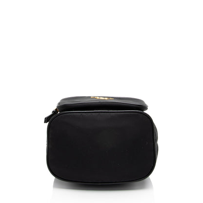 Prada Tessuto Duet Drawstring Mini Bucket Bag (SHF-1DaDrC)