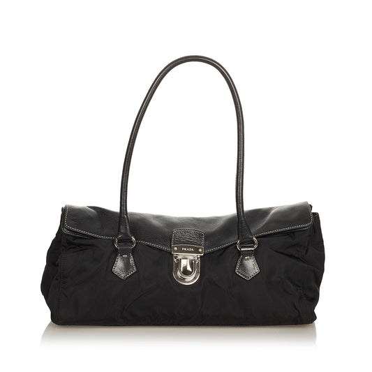 Prada Tessuto Easy Shoulder Bag (SHG-31810)