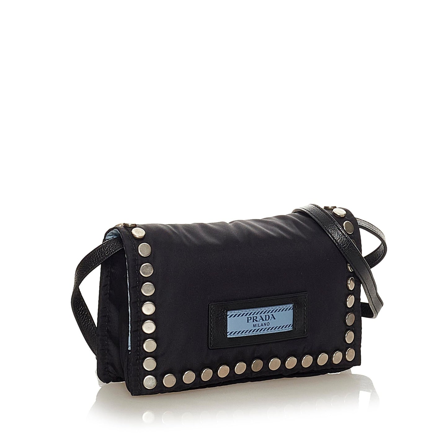 Prada Tessuto Etiquette Crossbody Bag (SHG-27226)