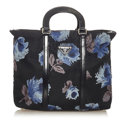 Prada Tessuto Floral Satchel (SHG-27450)