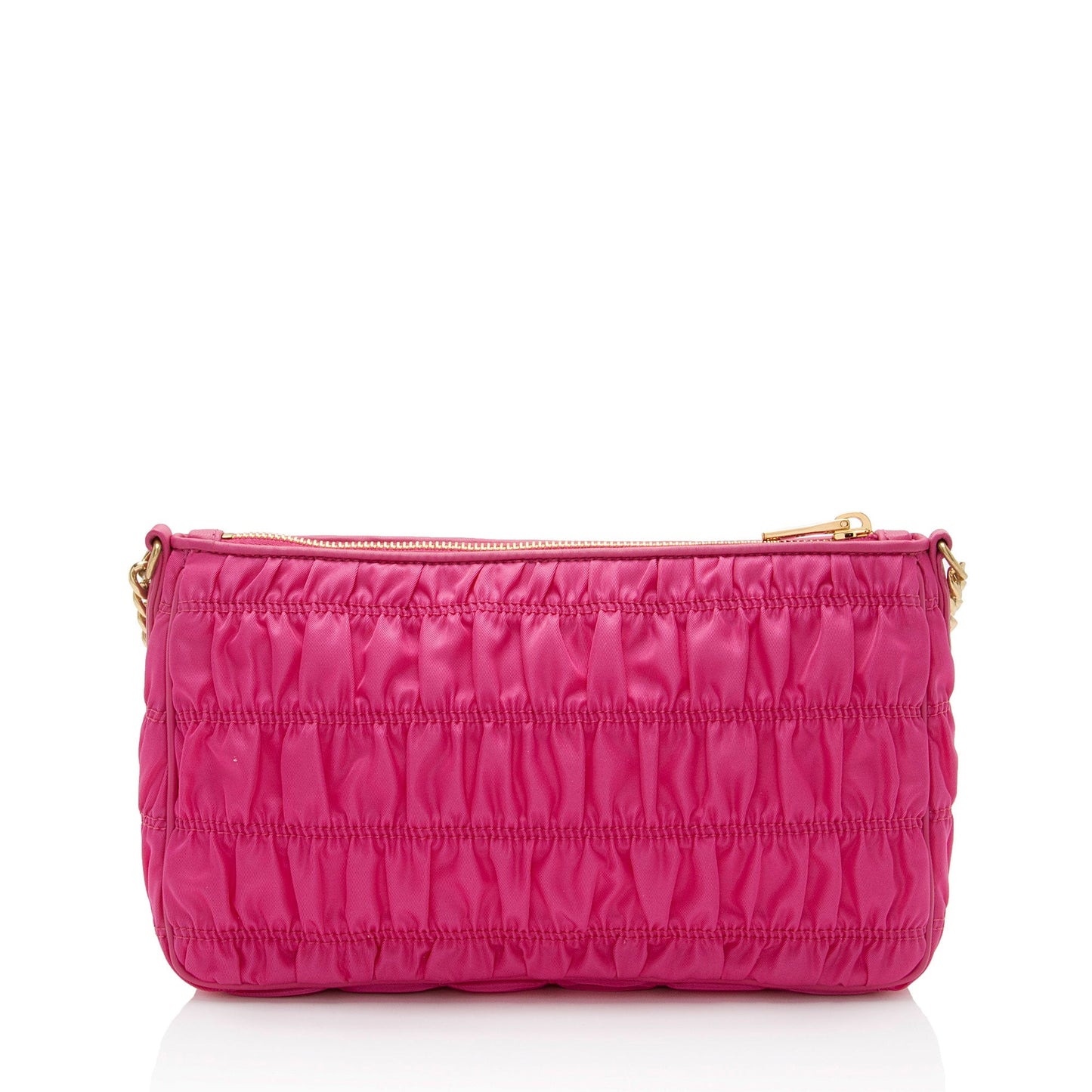 Prada Tessuto Gaufre Chain Crossbody (SHF-pZKYn2)