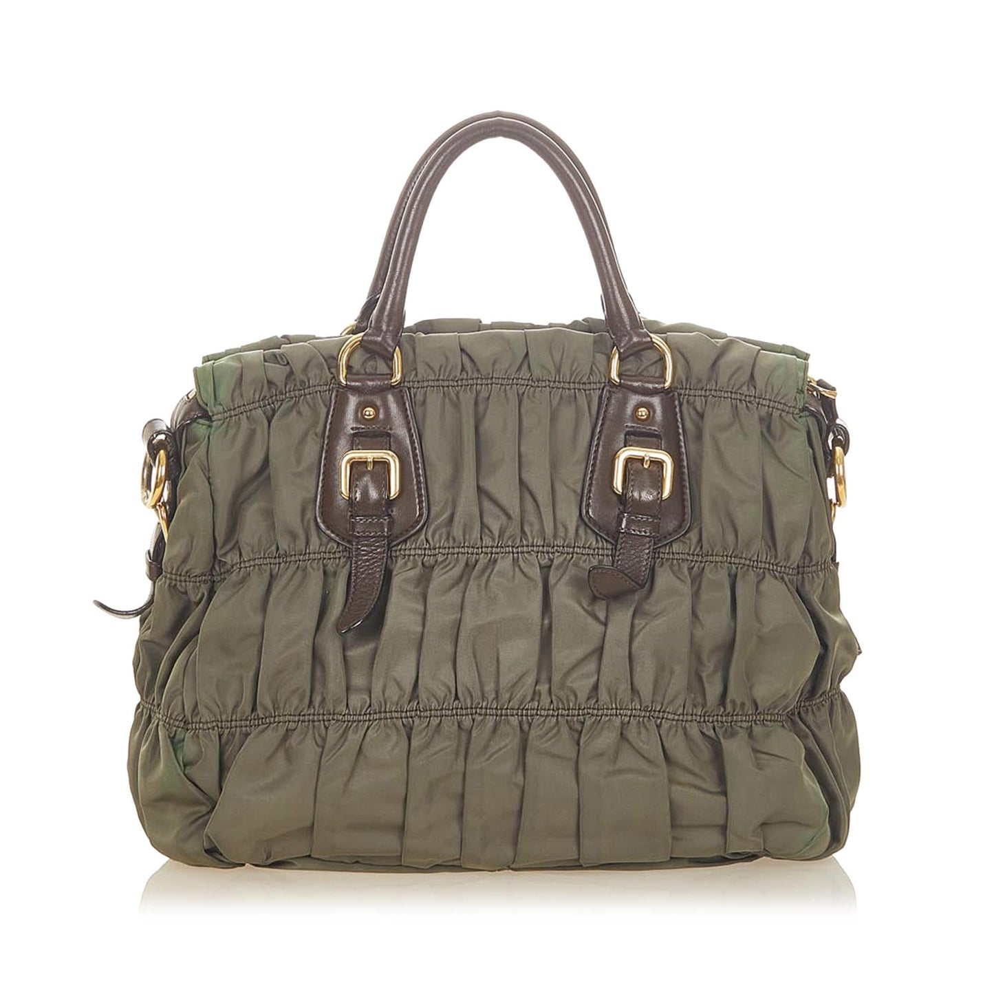 Prada Tessuto Gaufre Satchel (SHG-19320)