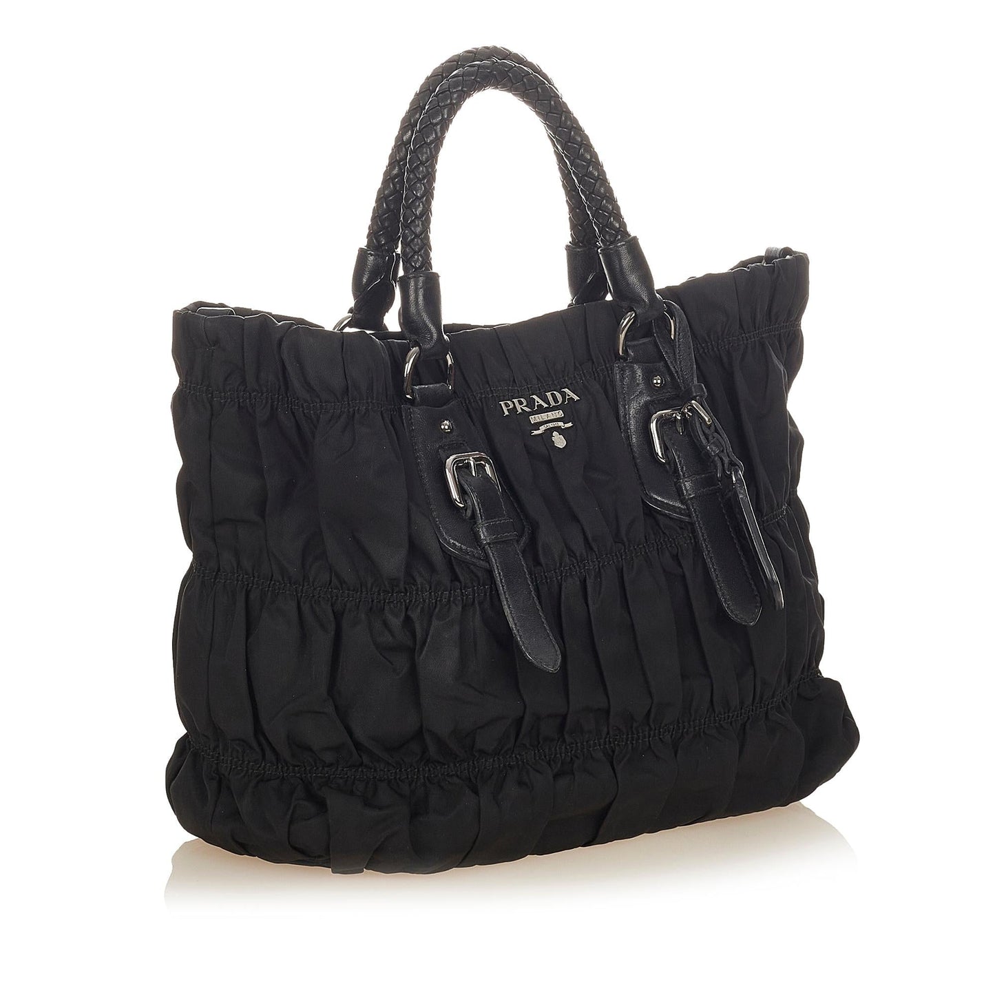 Prada Tessuto Gaufre Satchel (SHG-24824)