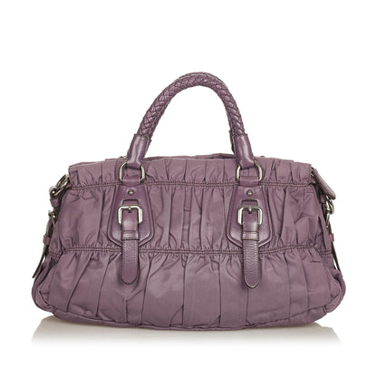 Prada Tessuto Gaufre Satchel (SHG-26158)