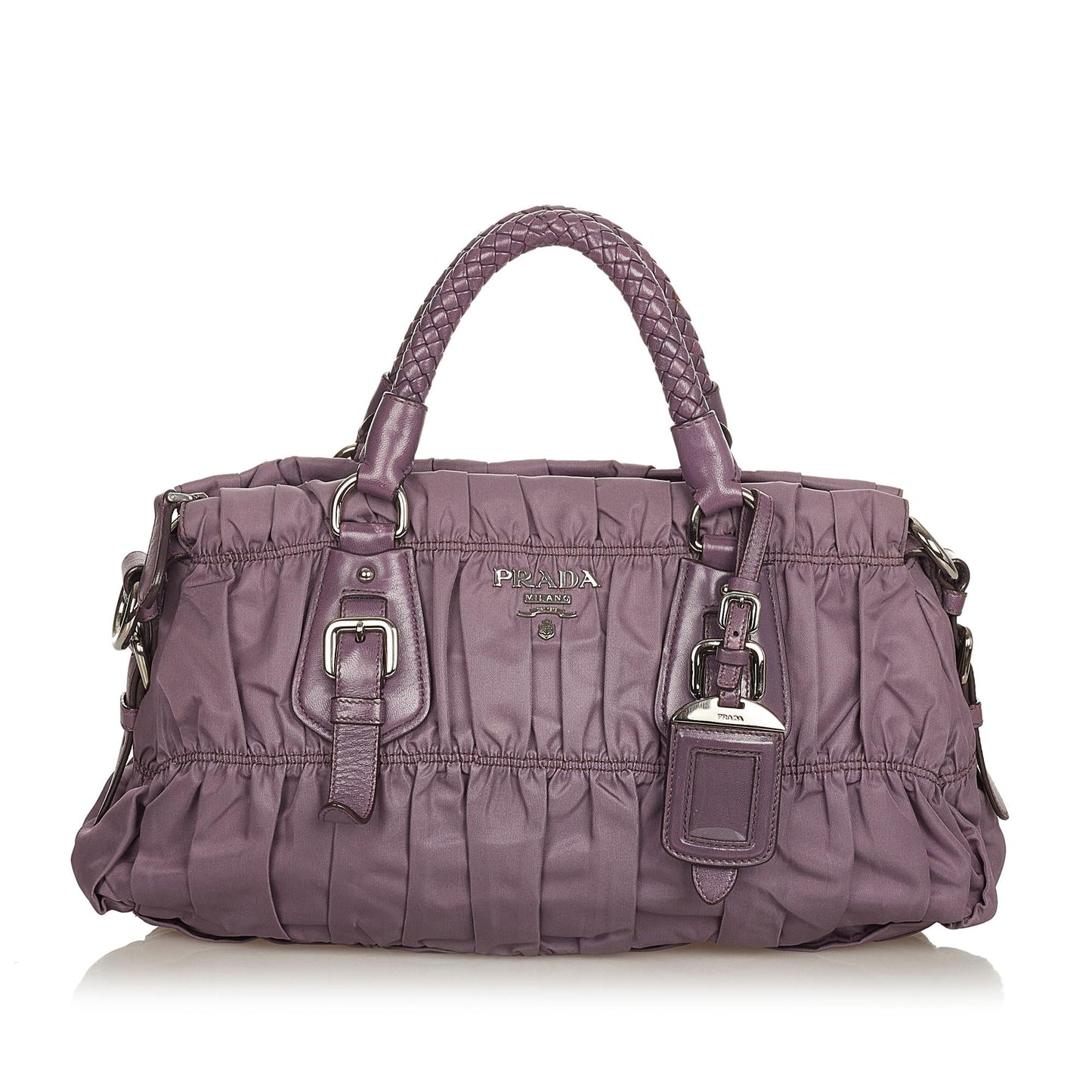 Prada Tessuto Gaufre Satchel (SHG-26158)