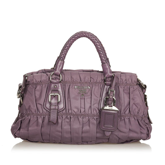 Prada Tessuto Gaufre Satchel (SHG-26158)