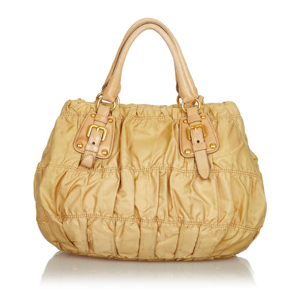 Prada Tessuto Gaufre Satchel (SHG-26219)