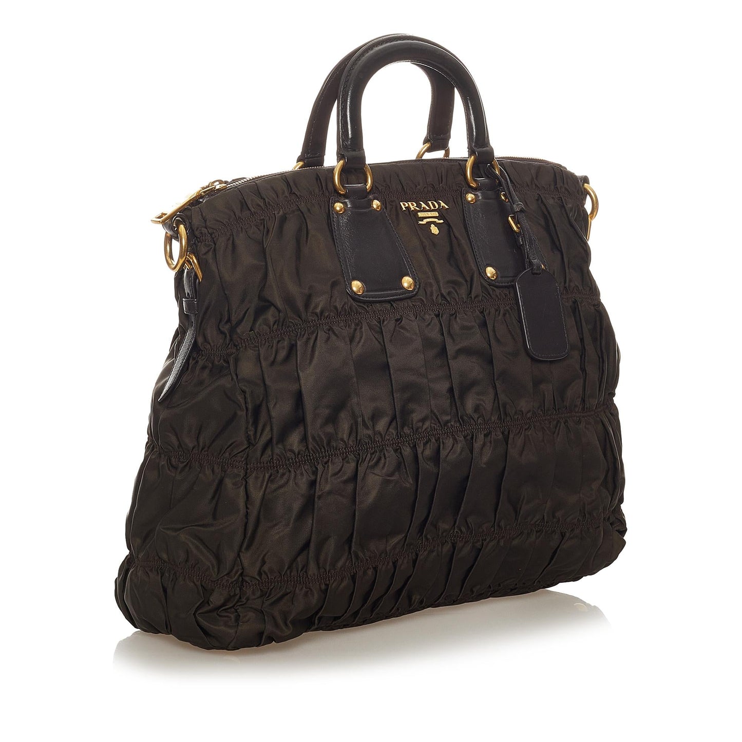 Prada Tessuto Gaufre Satchel (SHG-27156)