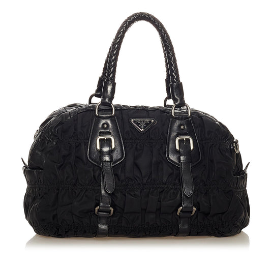Prada Tessuto Gaufre Satchel (SHG-27158)