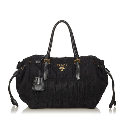 Prada Tessuto Gaufre Satchel (SHG-28926)