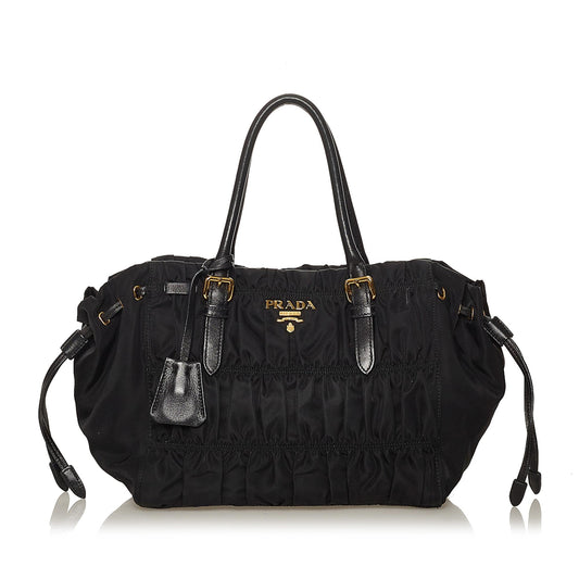 Prada Tessuto Gaufre Satchel (SHG-28926)