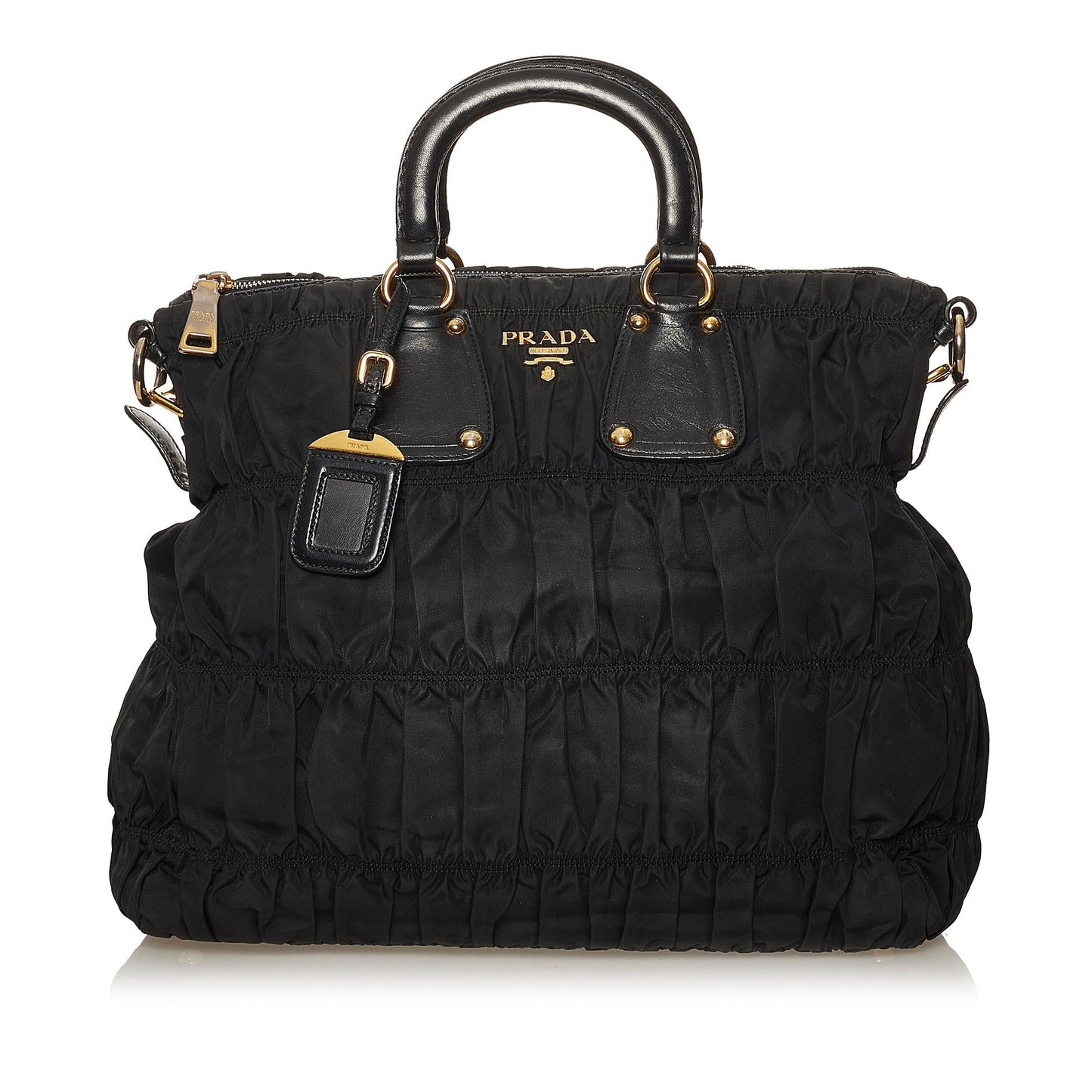 Prada Tessuto Gaufre Satchel (SHG-28929)