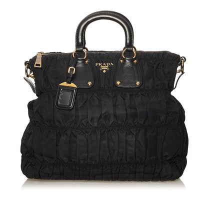 Prada Tessuto Gaufre Satchel (SHG-28929)