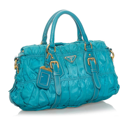Prada Tessuto Gaufre Satchel (SHG-30502)