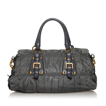 Prada Tessuto Gaufre Satchel (SHG-30584)