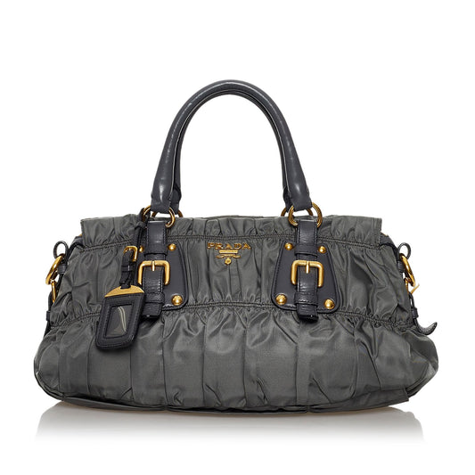 Prada Tessuto Gaufre Satchel (SHG-30584)