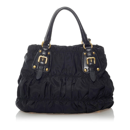 Prada Tessuto Gaufre Satchel (SHG-30945)