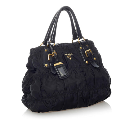 Prada Tessuto Gaufre Satchel (SHG-30945)