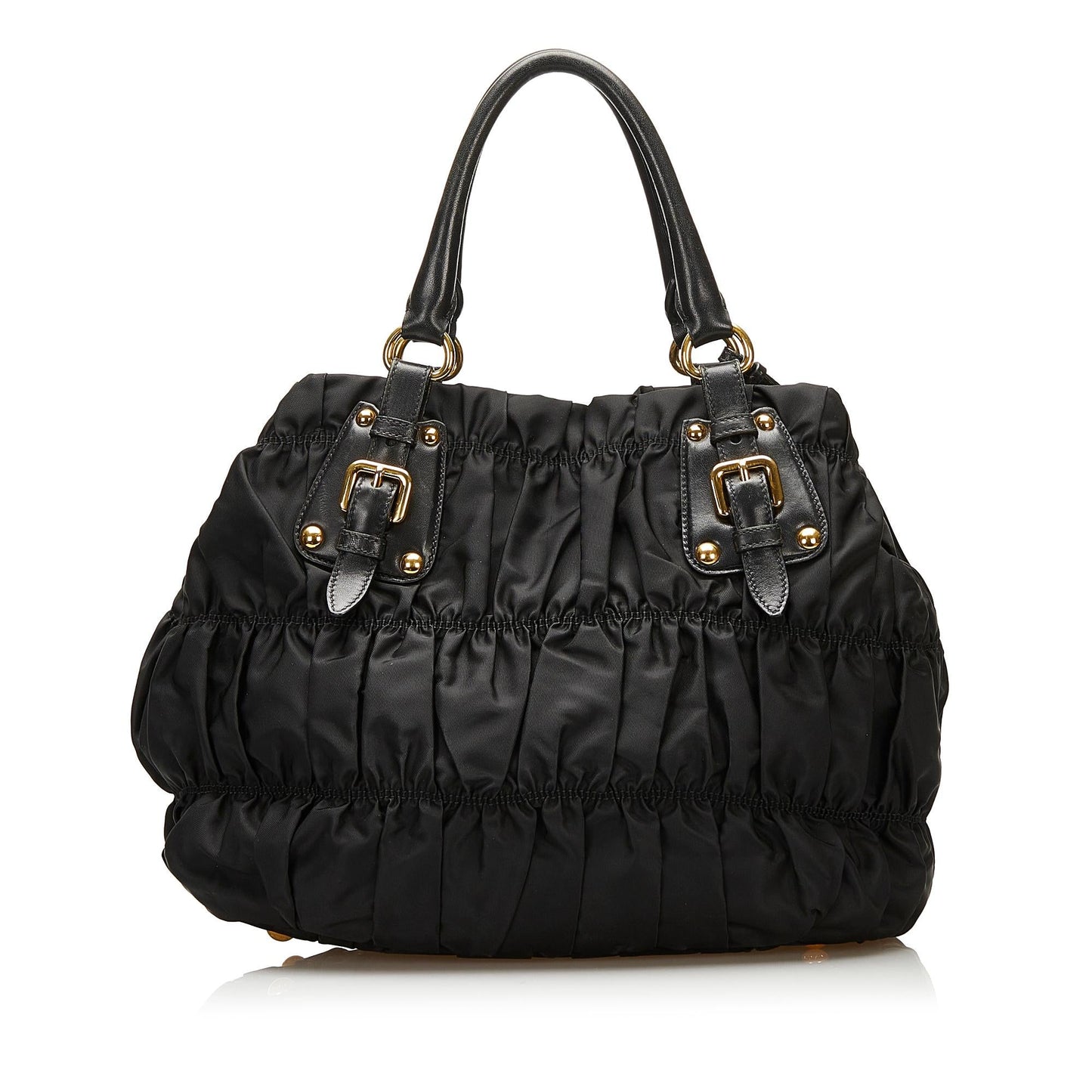 Prada Tessuto Gaufre Satchel (SHG-35362)