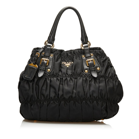 Prada Tessuto Gaufre Satchel (SHG-35362)