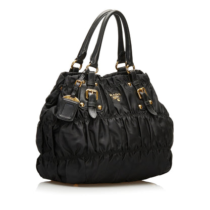 Prada Tessuto Gaufre Satchel (SHG-35362)