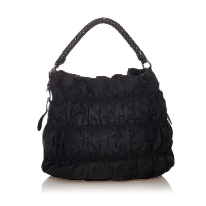 Prada Tessuto Gaufre Shoulder Bag (SHG-27484)