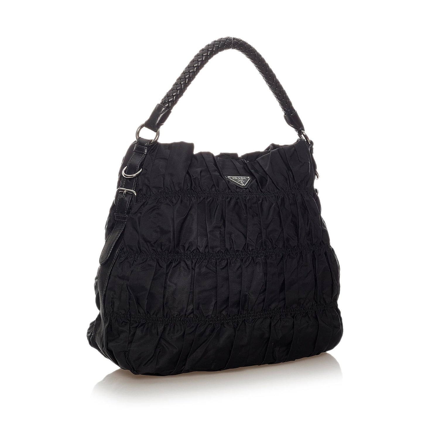 Prada Tessuto Gaufre Shoulder Bag (SHG-27484)