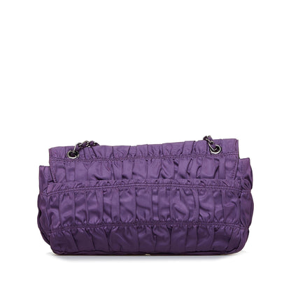 Prada Tessuto Gaufre Shoulder Bag (SHG-nq23s8)