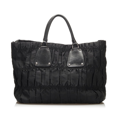 Prada Tessuto Gaufre Tote Bag (SHG-35118)