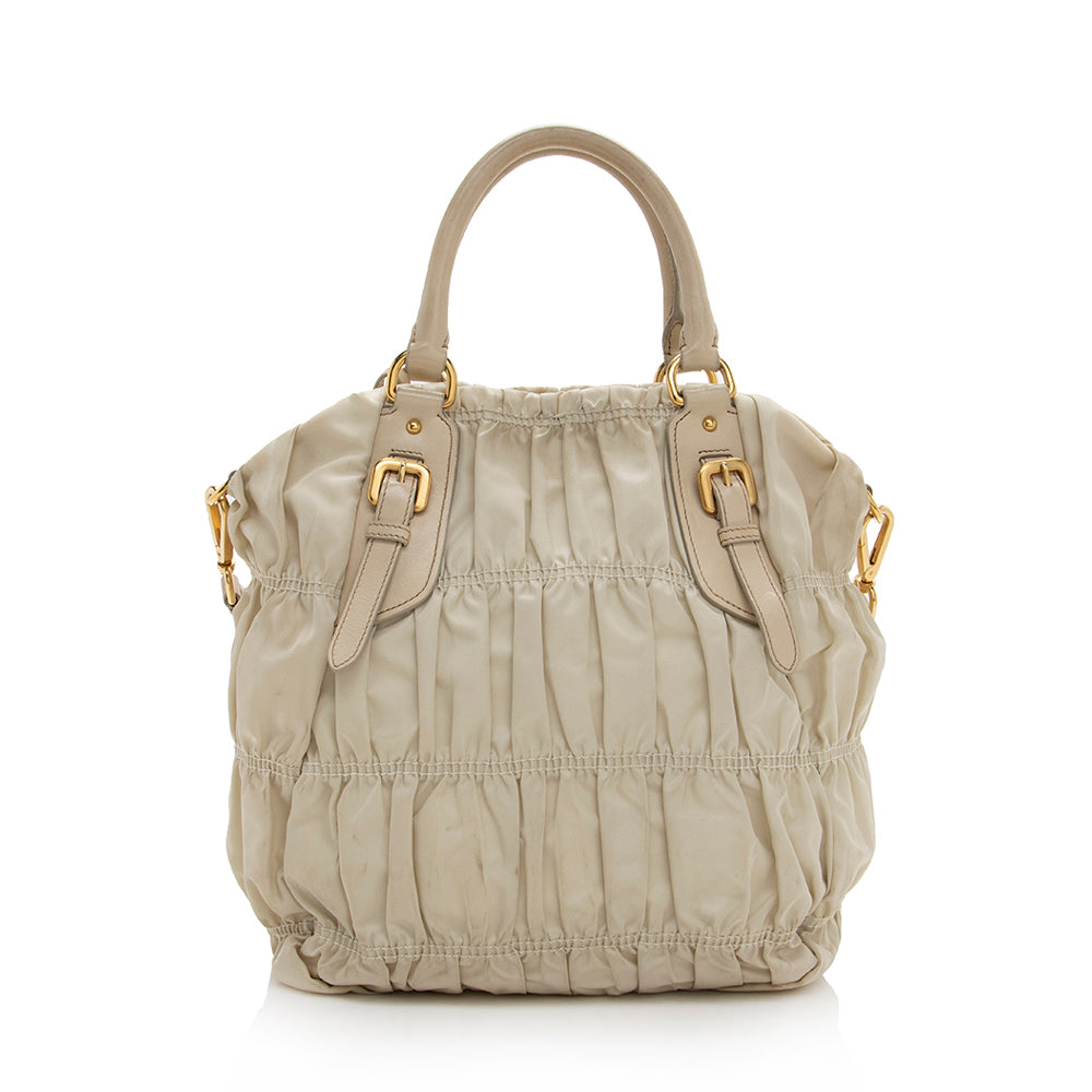 Prada Tessuto Gaufre Tote - FINAL SALE (SHF-15429)