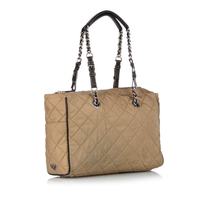 Prada Tessuto Impuntu Tote Bag (SHG-27026)