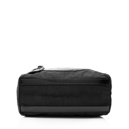 Prada Tessuto Logo Bauletto Satchel (SHF-23040)