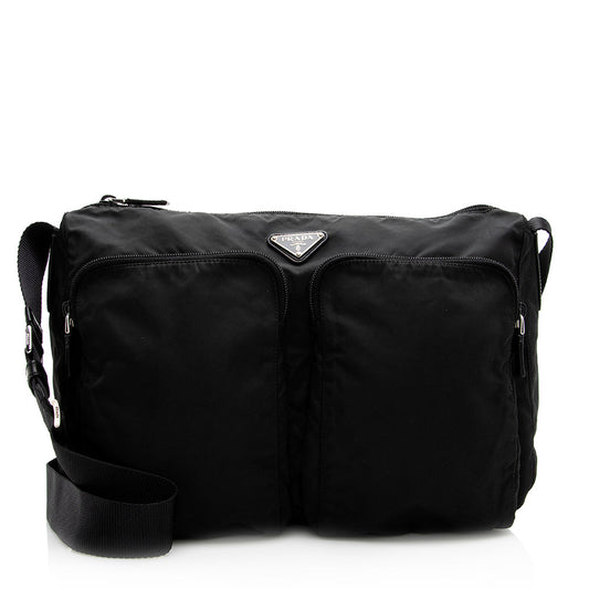 Prada Tessuto Messenger Bag (SHF-19270)