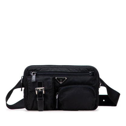 Prada Tessuto Multi Pocket Belt Bag