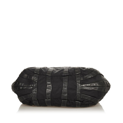 Prada Tessuto Nappa Waves Hobo Bag (SHG-24967)