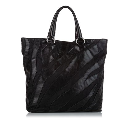 Prada Tessuto Nappa Waves Tote Bag (SHG-31512)