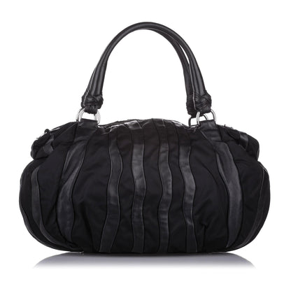 Prada Tessuto Nappa Waves Tote Bag (SHG-31568)