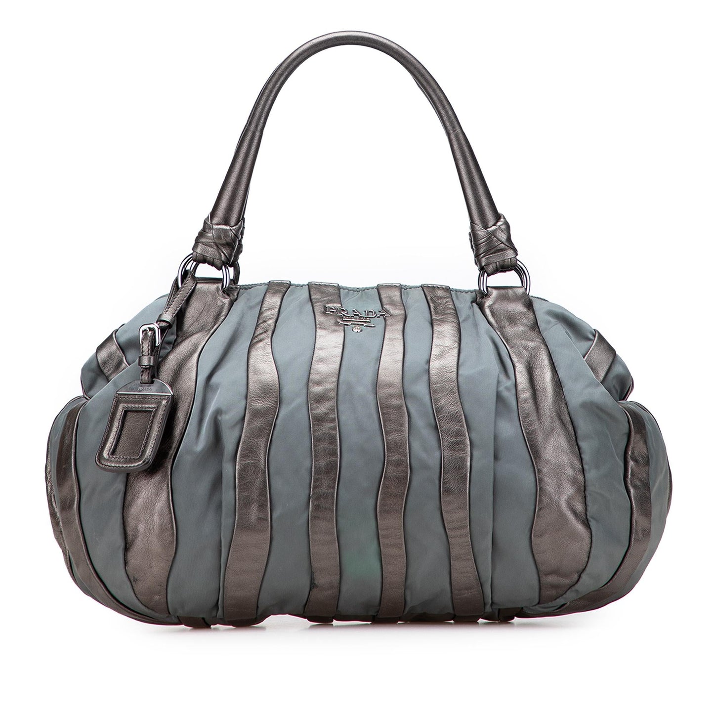 Prada Tessuto Nappa Waves Tote