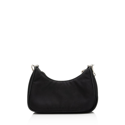 Prada Tessuto Re-Edition Mini Shoulder Bag (SHF-wVVGX8)