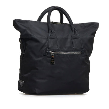 Prada Tessuto Reversible Satchel (SHG-iNQ5mw)