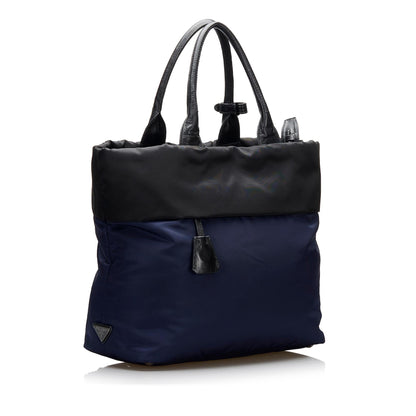 Prada Tessuto Reversible Satchel (SHG-9tXCm5)