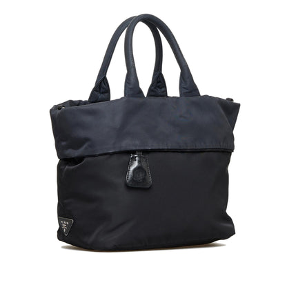 Prada Tessuto Reversible Satchel (SHG-aacIdC)