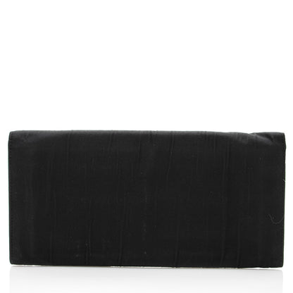 Prada Tessuto Saffiano Bifold Long Wallet (SHF-17614)