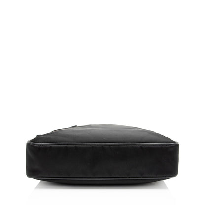 Prada Tessuto Saffiano Flat Messenger