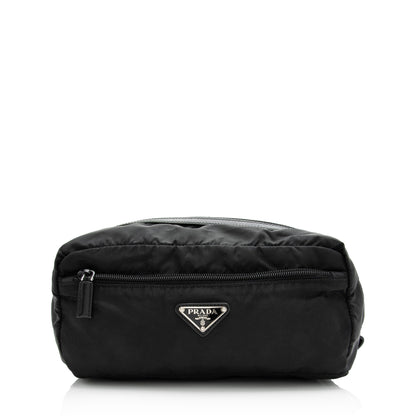 Prada Tessuto Saffiano Travel Pouch (SHF-23829)