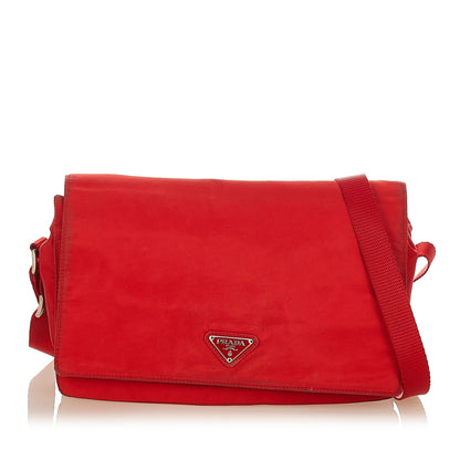 Prada Tessuto Shoulder Bag (SHG-24893)