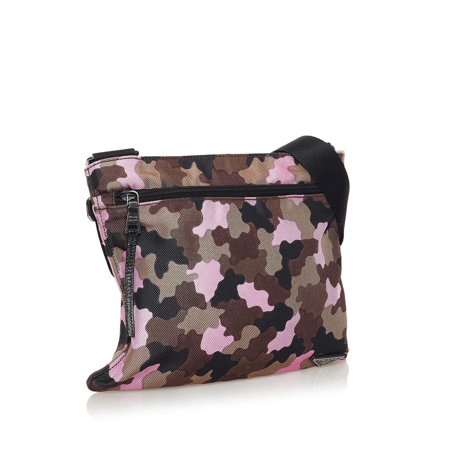 Prada Tessuto Stampato Crossbody Bag (SHG-33639)